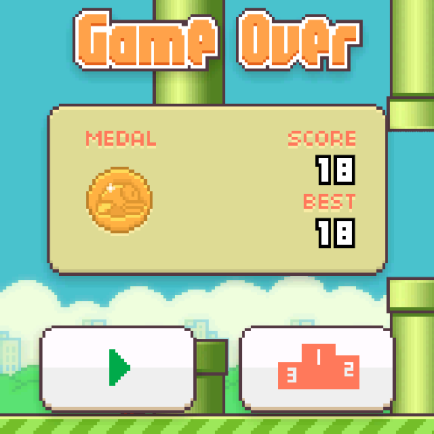 flappy bird best score