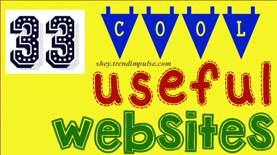 33 Useful Websites